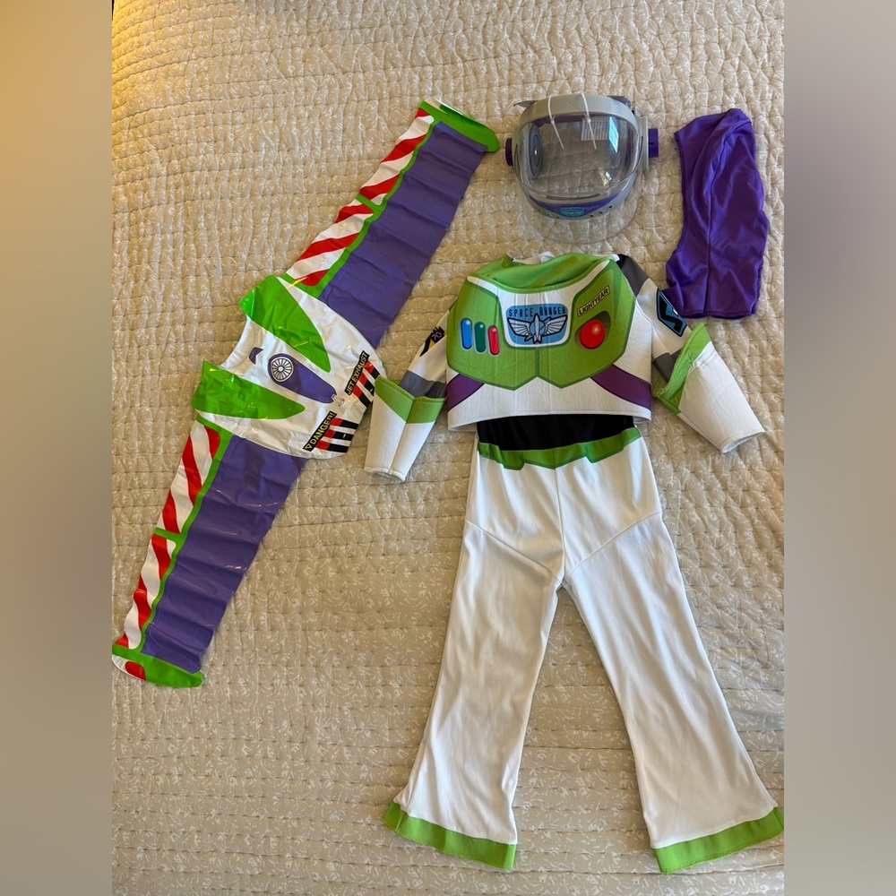 Disney Buzz Lightyear Costume Size 3T-4T